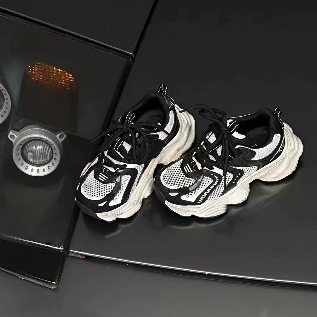 （嘻涵专属）1859儿童童鞋透气网鞋百搭老爹鞋