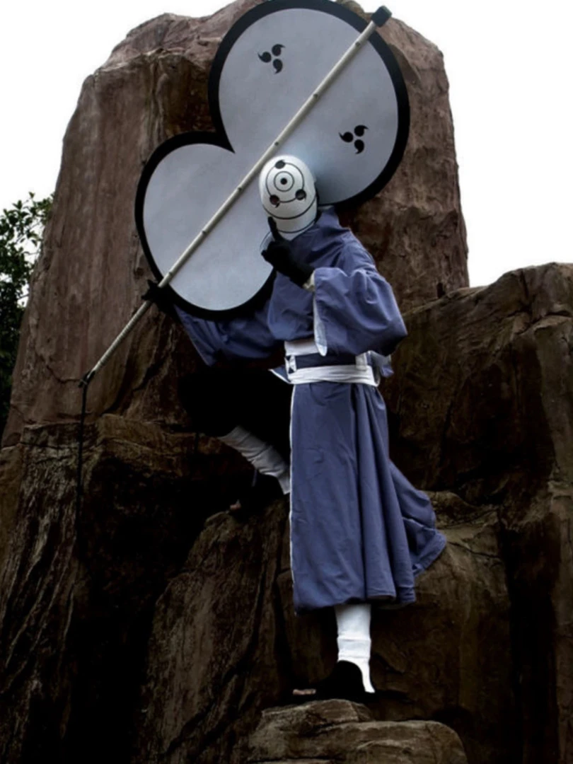 火影忍者cos服全套宇智波带土cosplay冬季服装面具阿飞衣服动漫