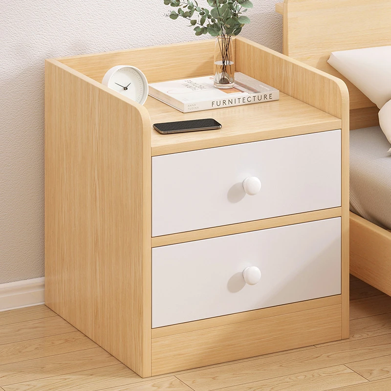 卧室床头柜简约极简小柜子小型床边柜收纳简易迷你家用日式小边柜