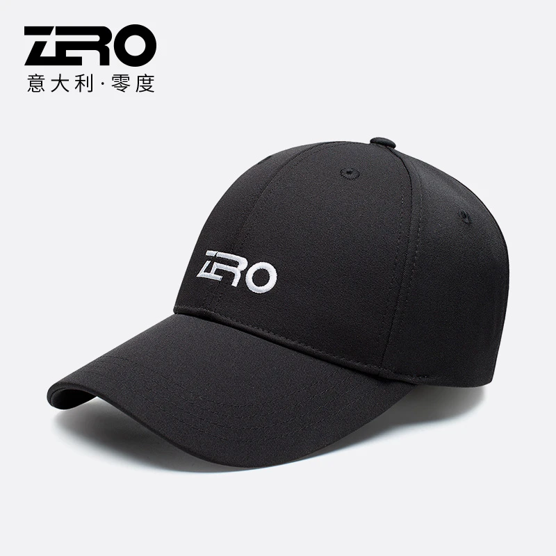 零度官方旗舰棒球帽遮阳欧若风时尚帽子大LOGO防晒鸭舌帽纯色帽子