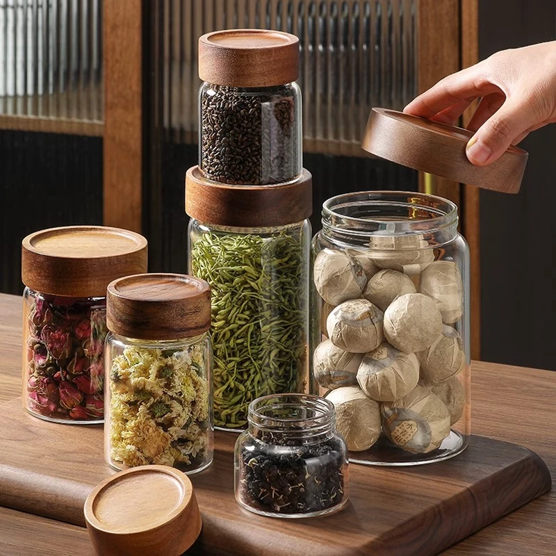 陈皮储存罐专用茶叶罐咖啡粉新鲜密封罐空瓶收纳罐茶叶储存罐糖罐