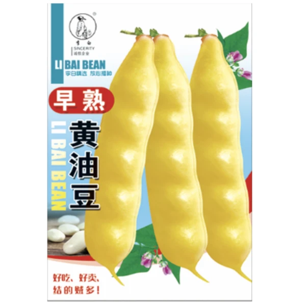李白早熟黄油豆豆角种子