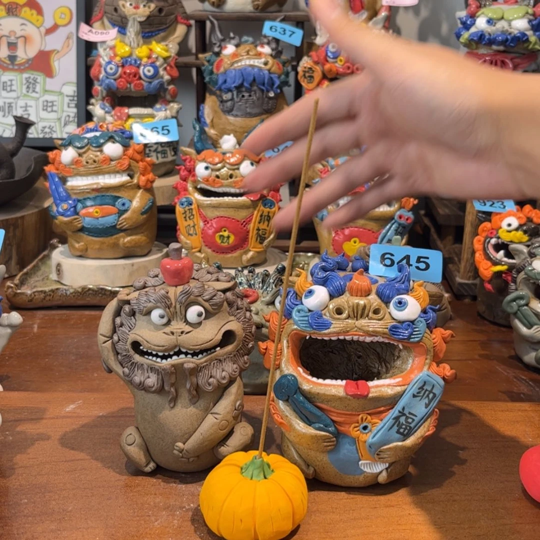 【闪购商品】陶瓷泥塑白*客