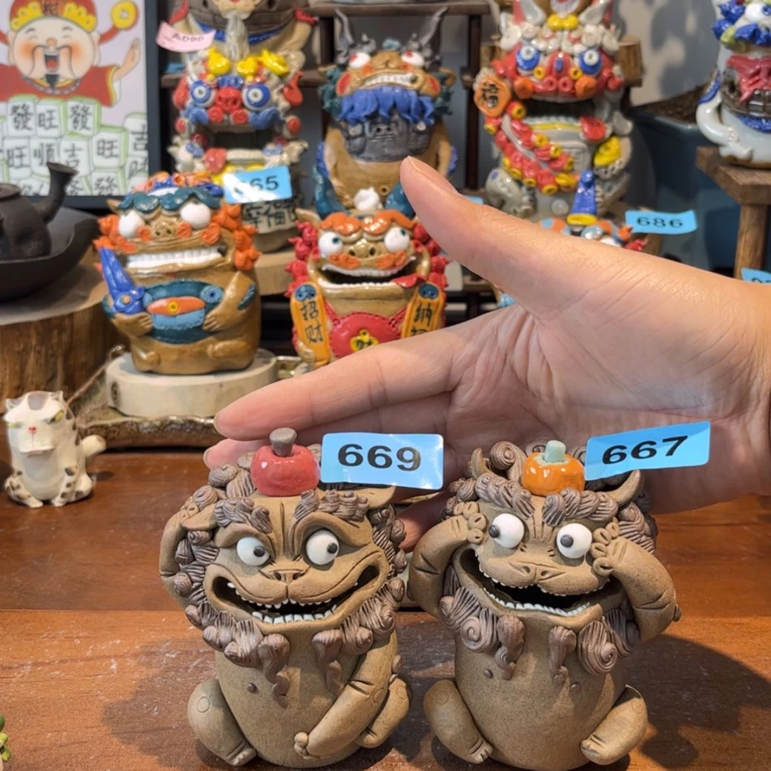 【闪购商品】陶瓷泥塑兔*城