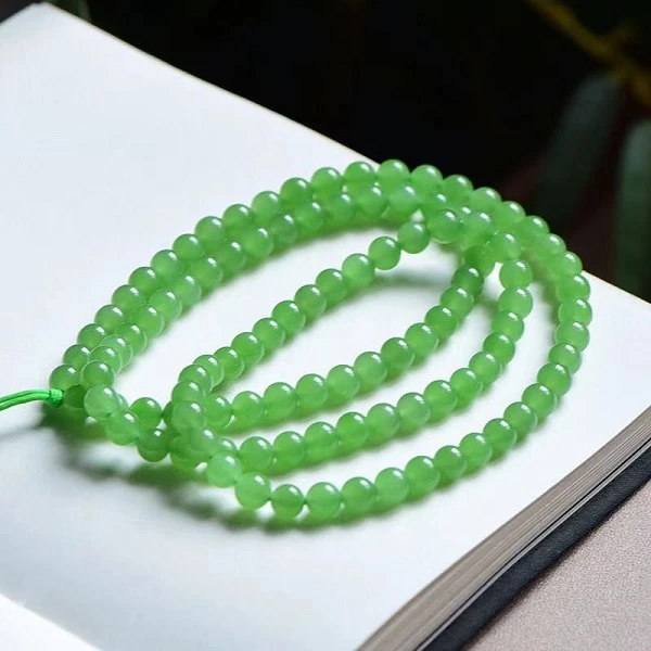 非金属莫桑石手链 天然保A成品手链直播选购