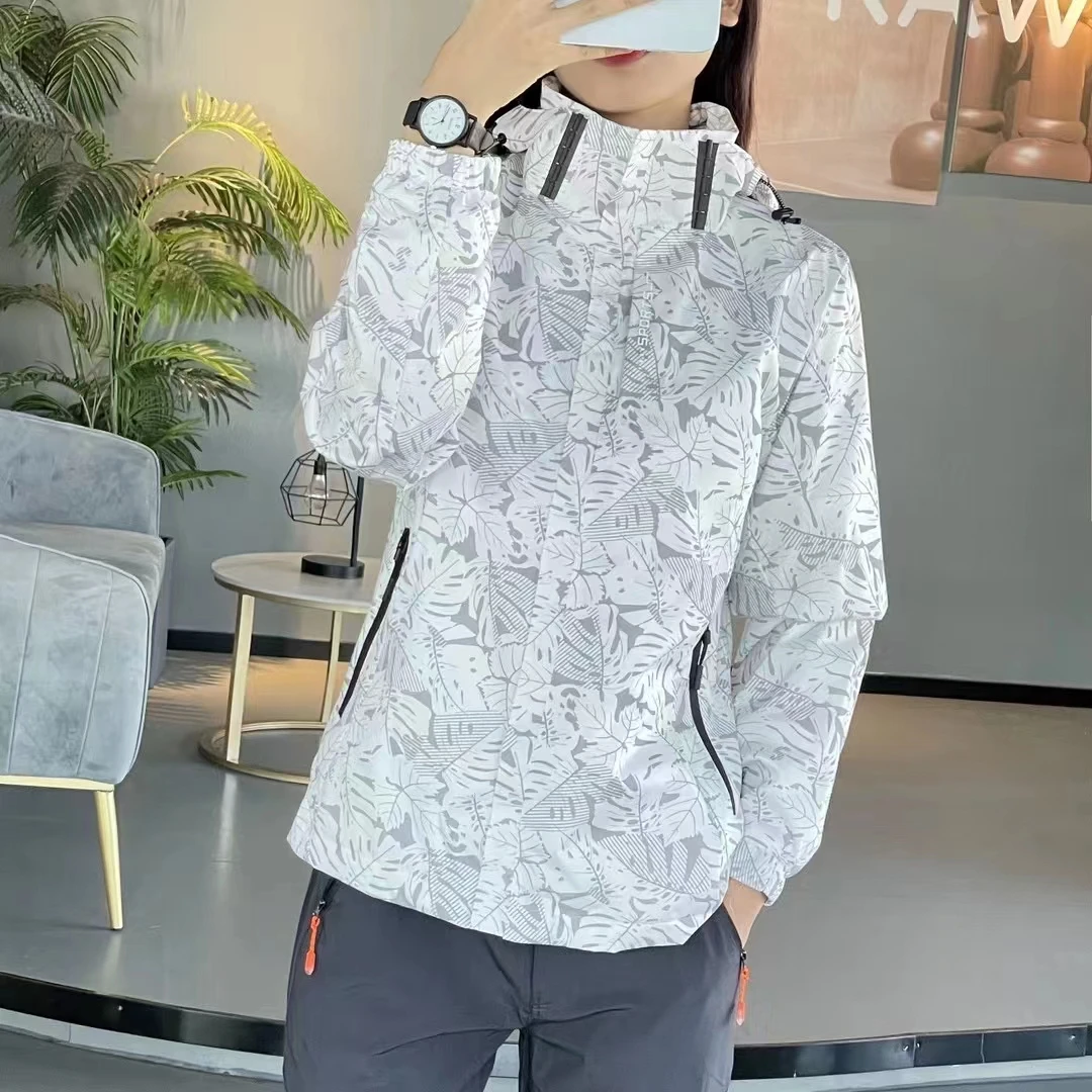 Z·L·SHIJIA/战狼世家户外枫叶迷彩冲锋衣男三合一可防风保暖薄款