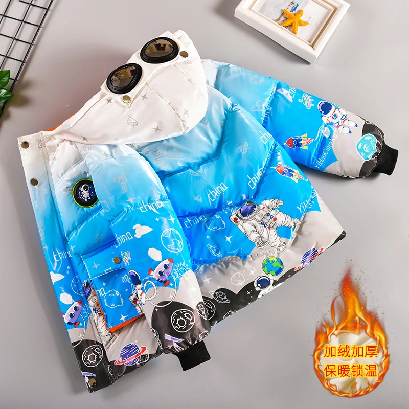 宝宝冬季棉服洋气冬装2024年新款婴儿棉袄加厚外套儿童男女童棉衣