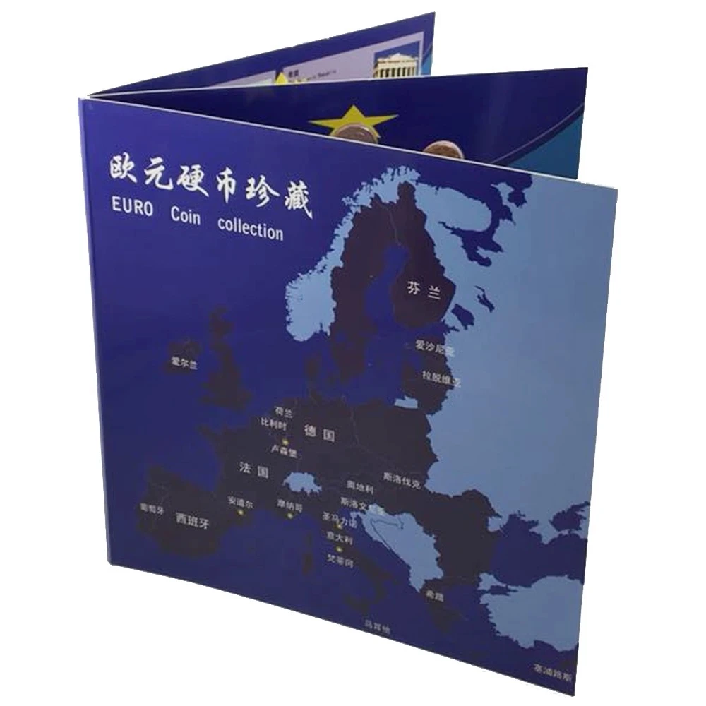 法定货币欧分硬币珍藏册（18国版）