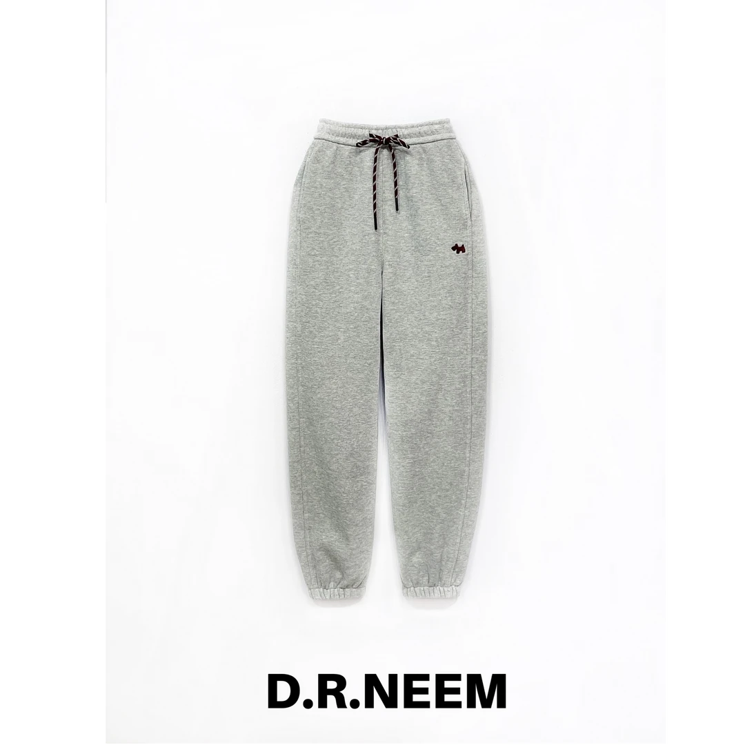 DRN 彩带加绒卫裤