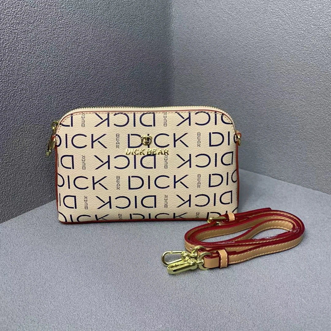 DICK BEAR/迪克熊6022新款时尚横版单拉斜挎包