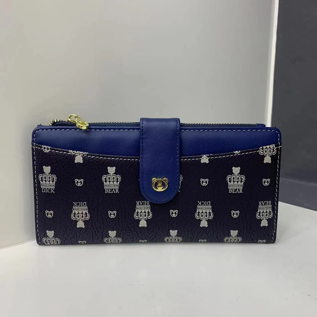 DICK BEAR/迪克熊0065新款时尚超薄折叠钱包