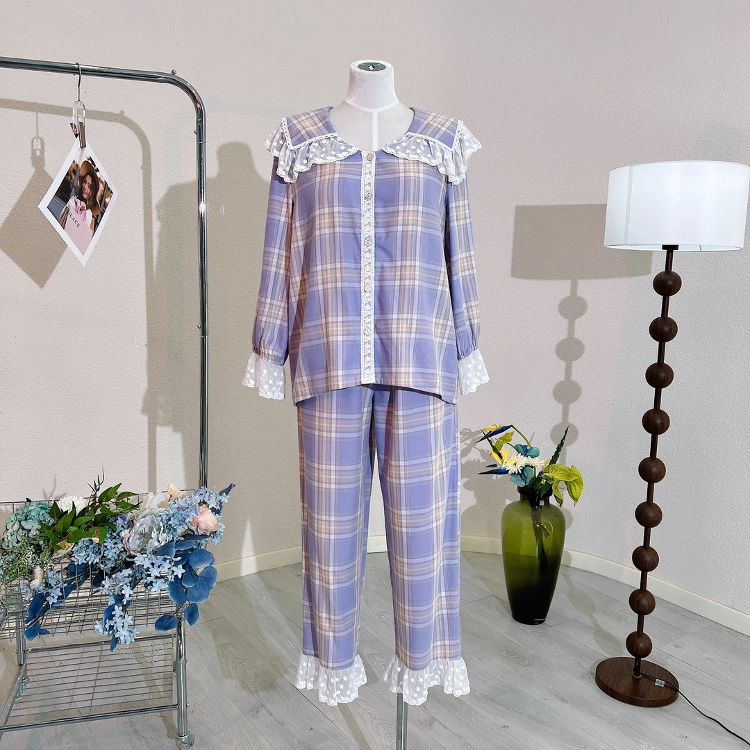 pinkgrape倩丝执夏2024年新款高贵上档次带胸垫夏季睡衣女2478328