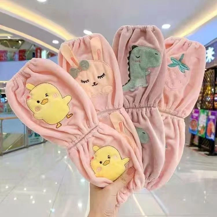 儿童袖套宝宝可爱男女宝宝护袖幼儿园秋冬羽绒服棉衣卡通防污清仓