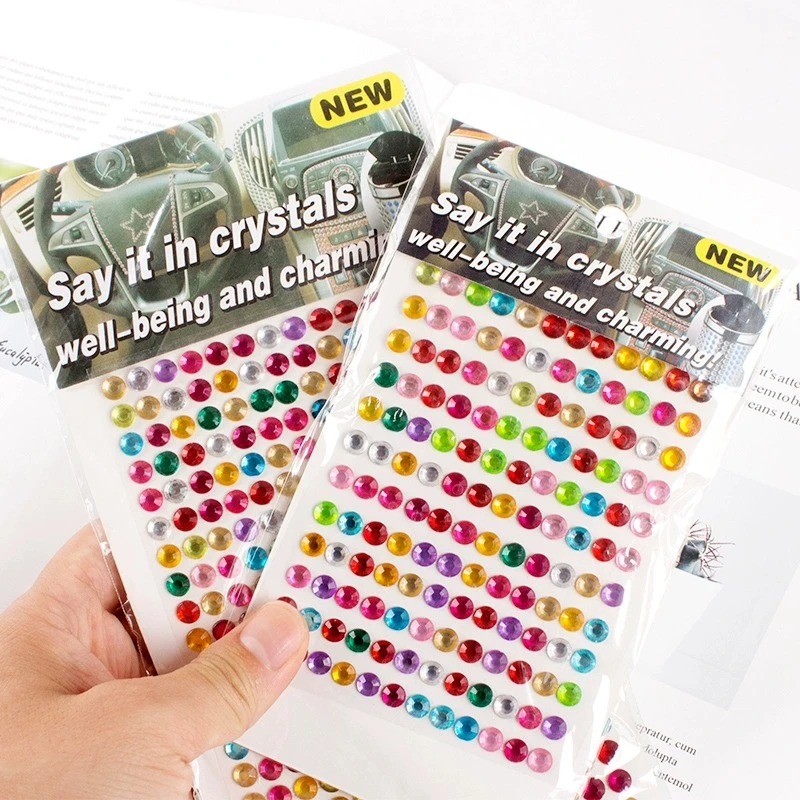 巧冠DIY水钻用装饰水晶钻石贴 手工饰品改装钻贴手机贴绘画贴装饰