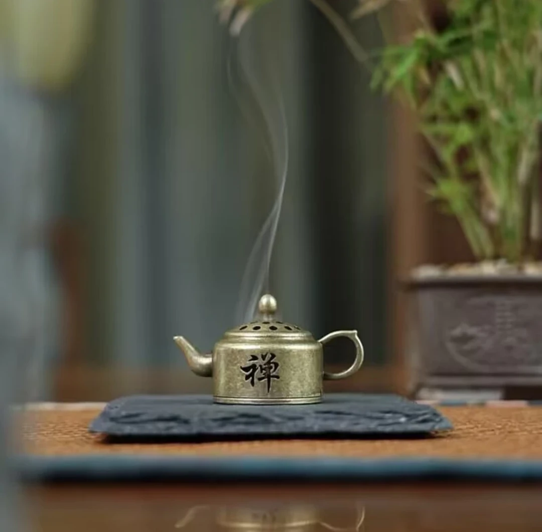 【祥云专用】小茶壶香炉+防火棉