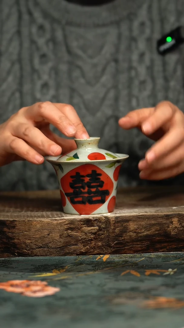 【闪购商品】杯釉下彩手工手绘同款陶器