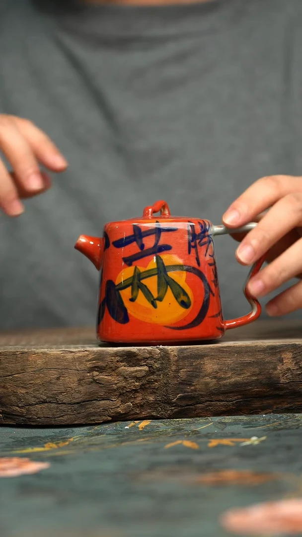 【闪购商品】杯釉下彩手工手工同款陶器