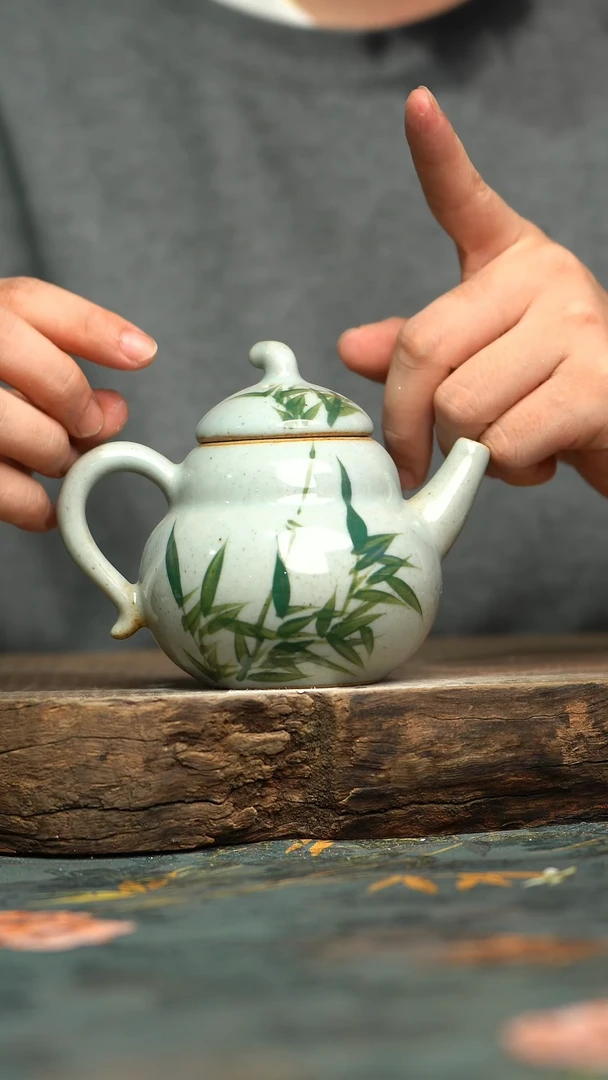 【闪购商品】杯釉下彩手工手绘同款陶器