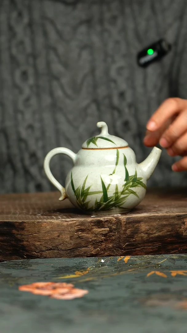 【闪购商品】杯釉下彩手工手绘同款陶器