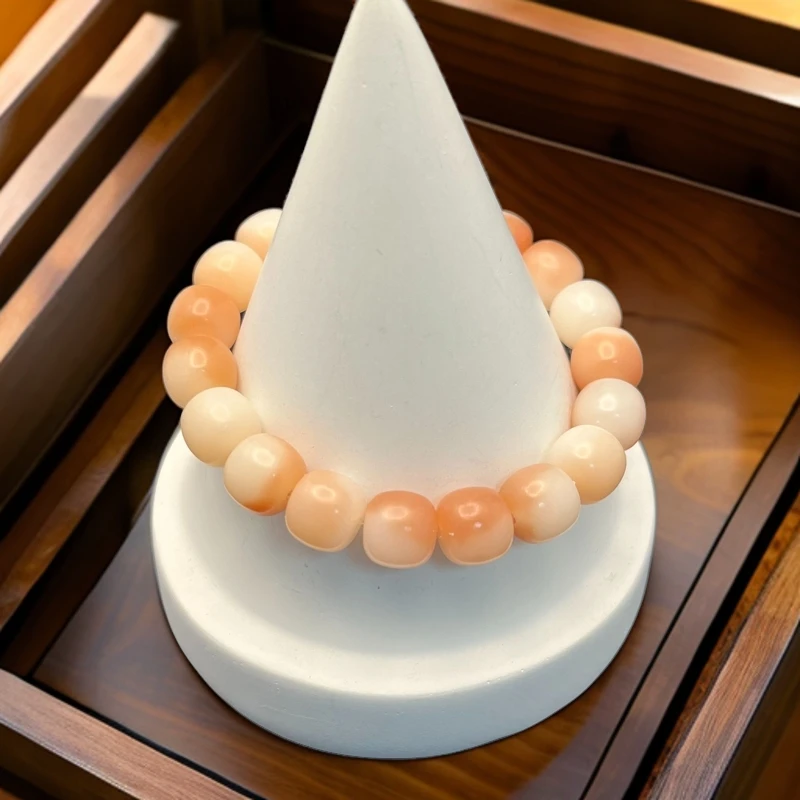 老型珠白玉菩提手串