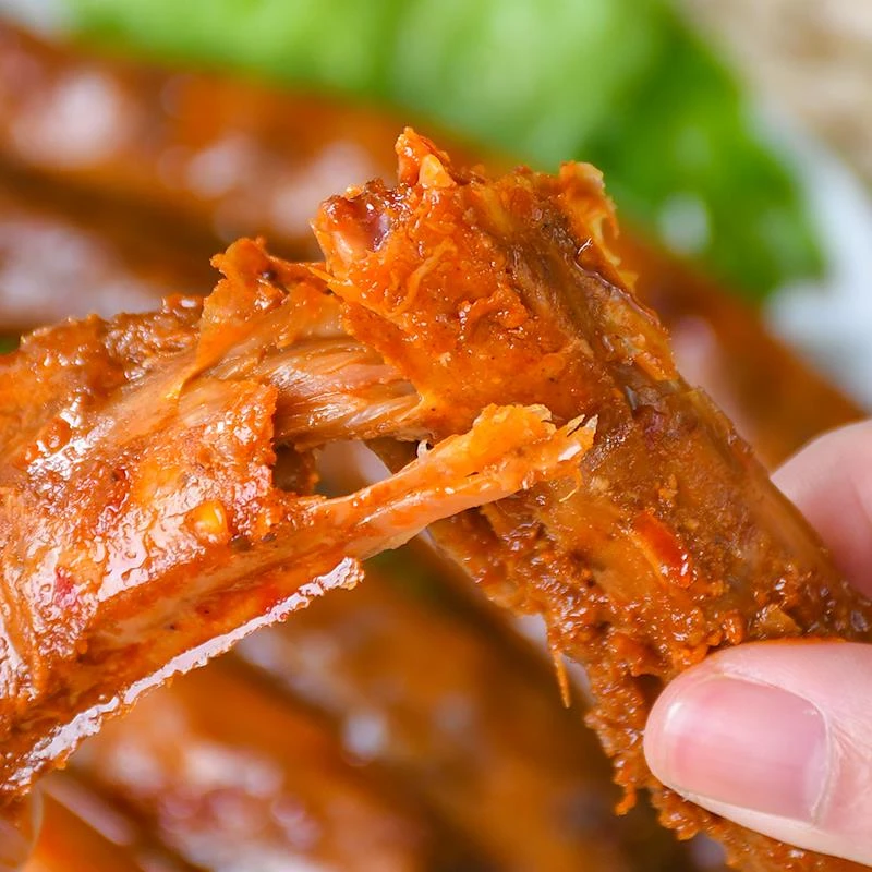 啃发烤脖手撕鸡脖黑鸭味蜜汁蜂蜜熟食非鸭脖卤味休闲小吃零食年货