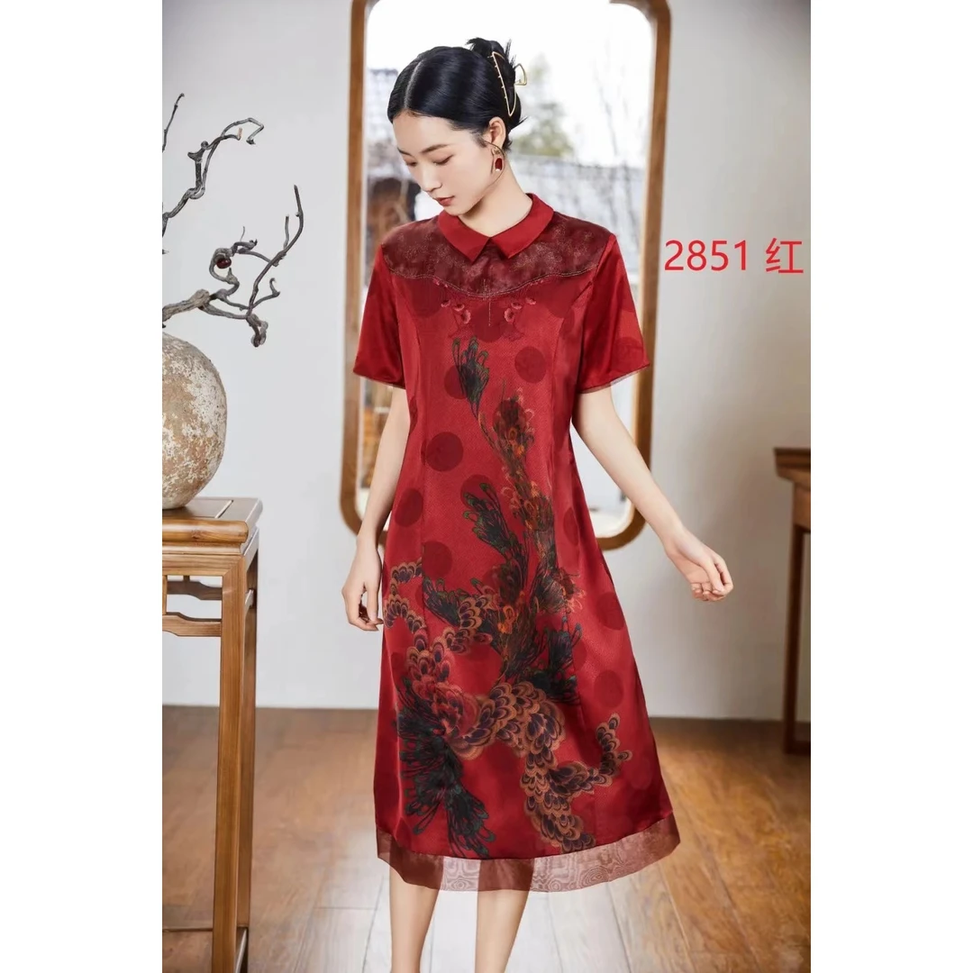 1-2851-11新款舒适时尚休闲连衣裙