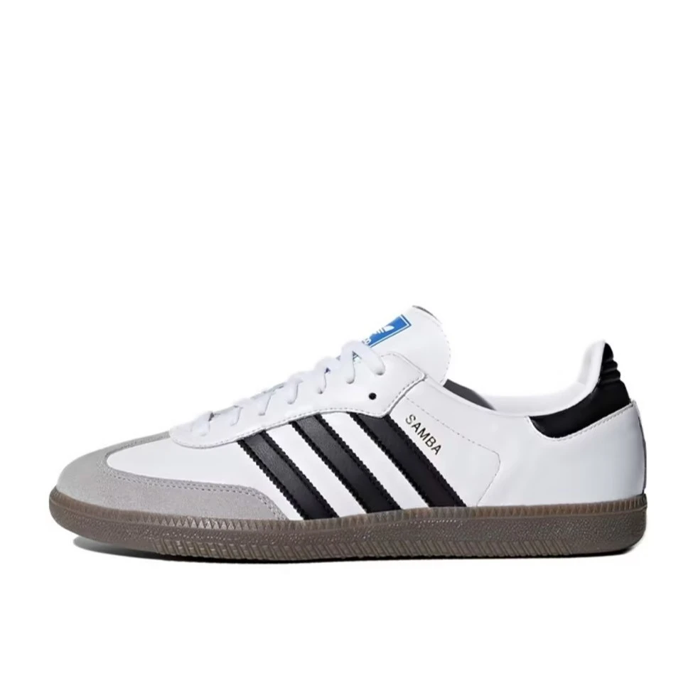 adidas/阿迪达斯Originals经典三叶复古中性SAMBA 休闲鞋B75806