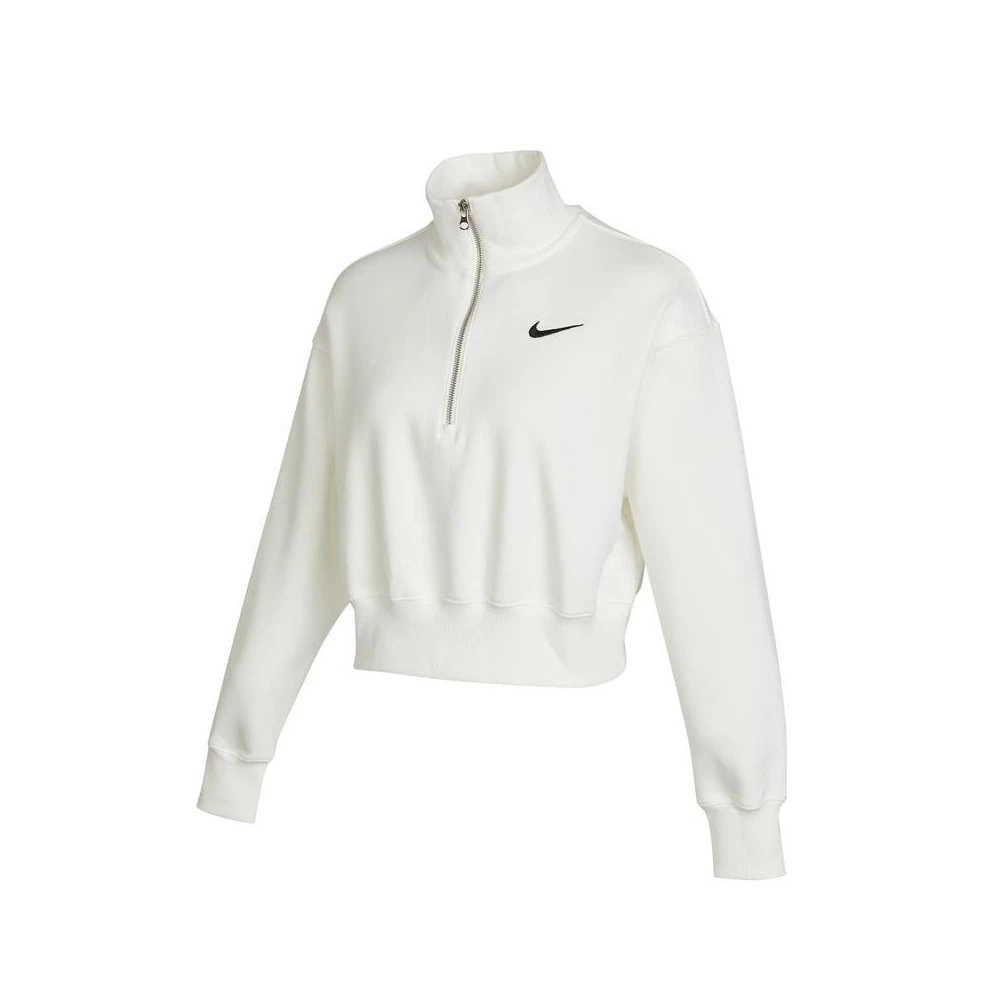 Nike/耐克女子HNX QZ CROP运动休闲高领针织套头衫DQ5768-133/063