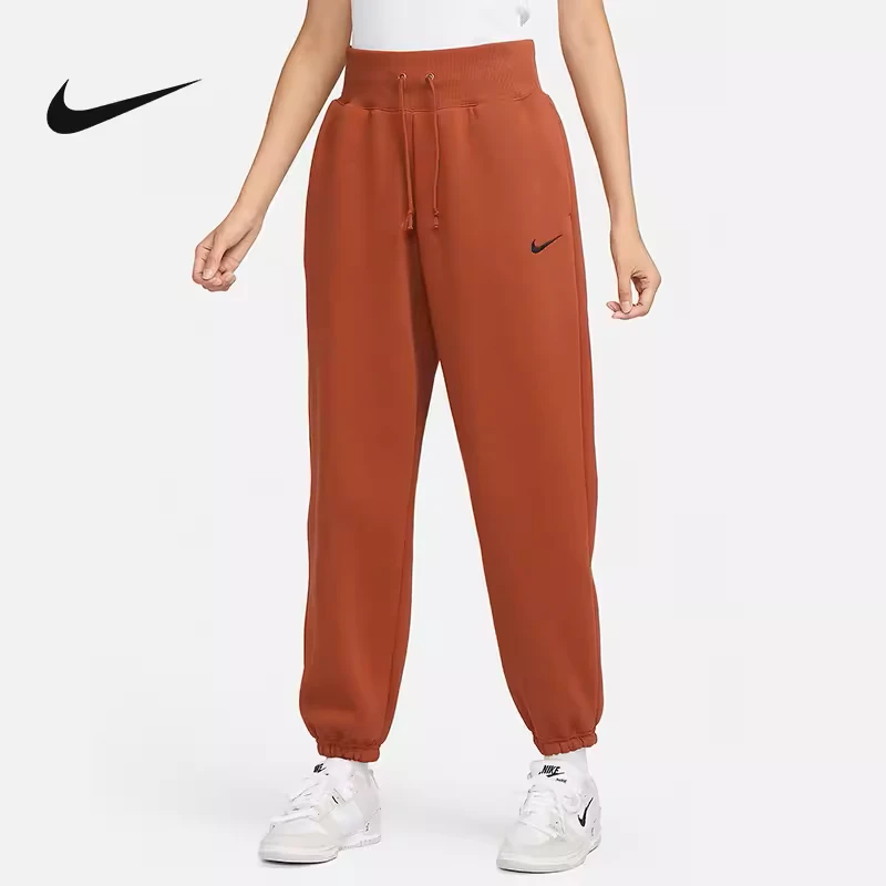 Nike/耐克冬季卫裤针织运动裤子女宽松加绒体育生长裤DQ5888-832