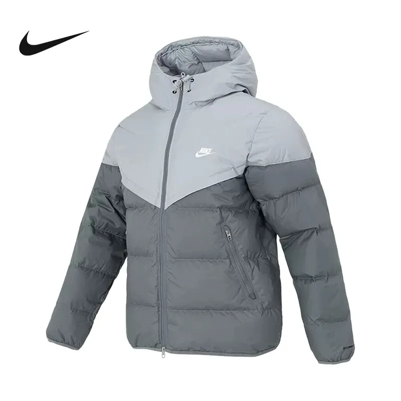 Nike/耐克男子羽绒服运动连帽款保暖冬季潮流时尚休闲 FB8178-077