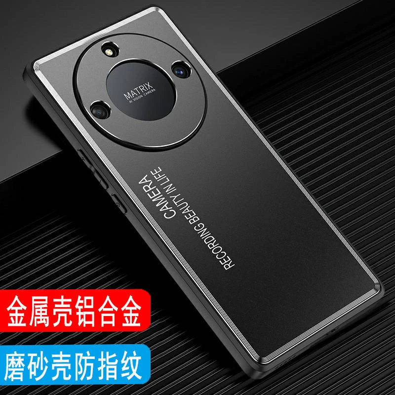 荣耀X40手机壳金属保护套X40GT磨砂壳X30外壳铝合金后壳X40i硅胶