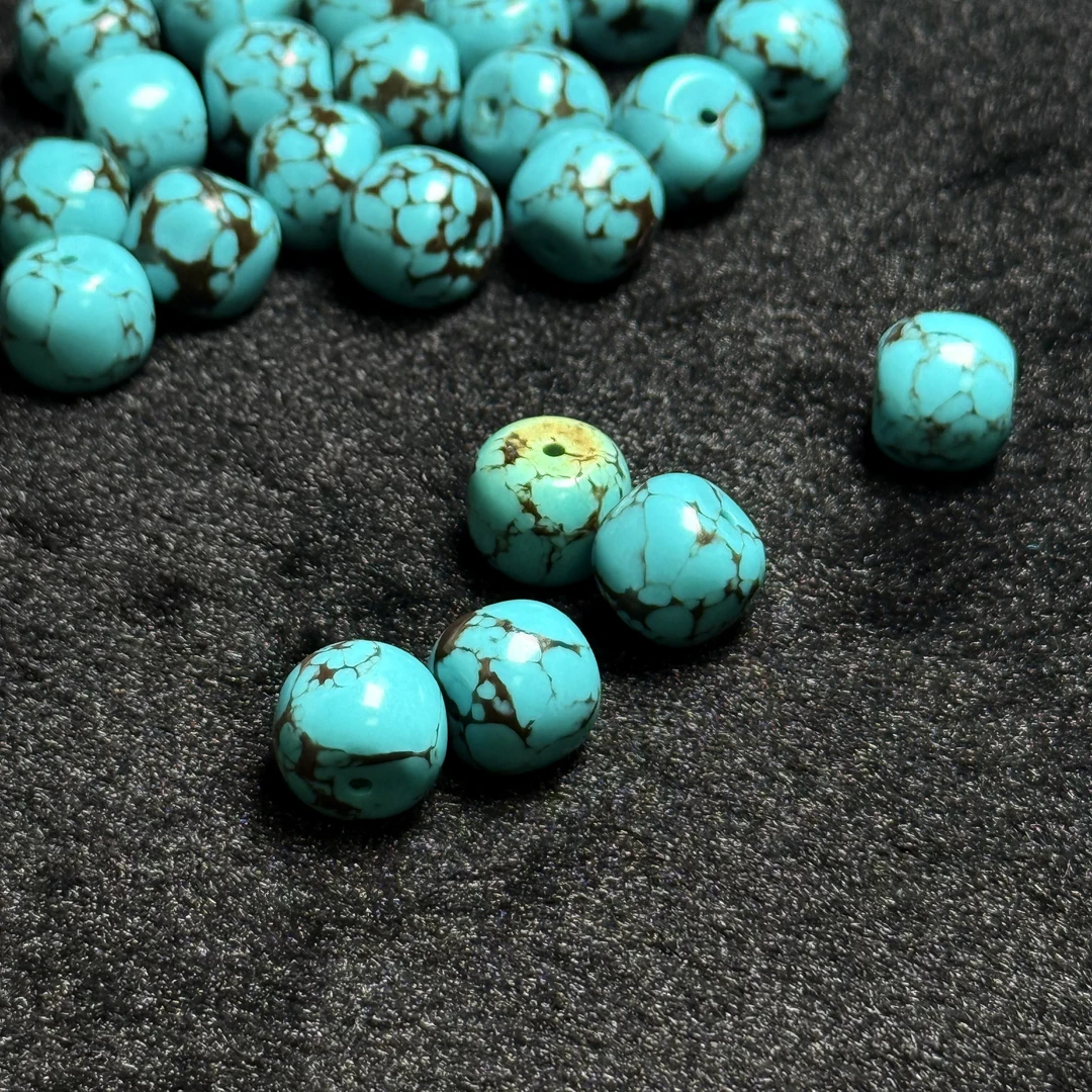 老型12x10mm铁线老型珠文玩配饰手工琉璃散珠【手串拍20颗】