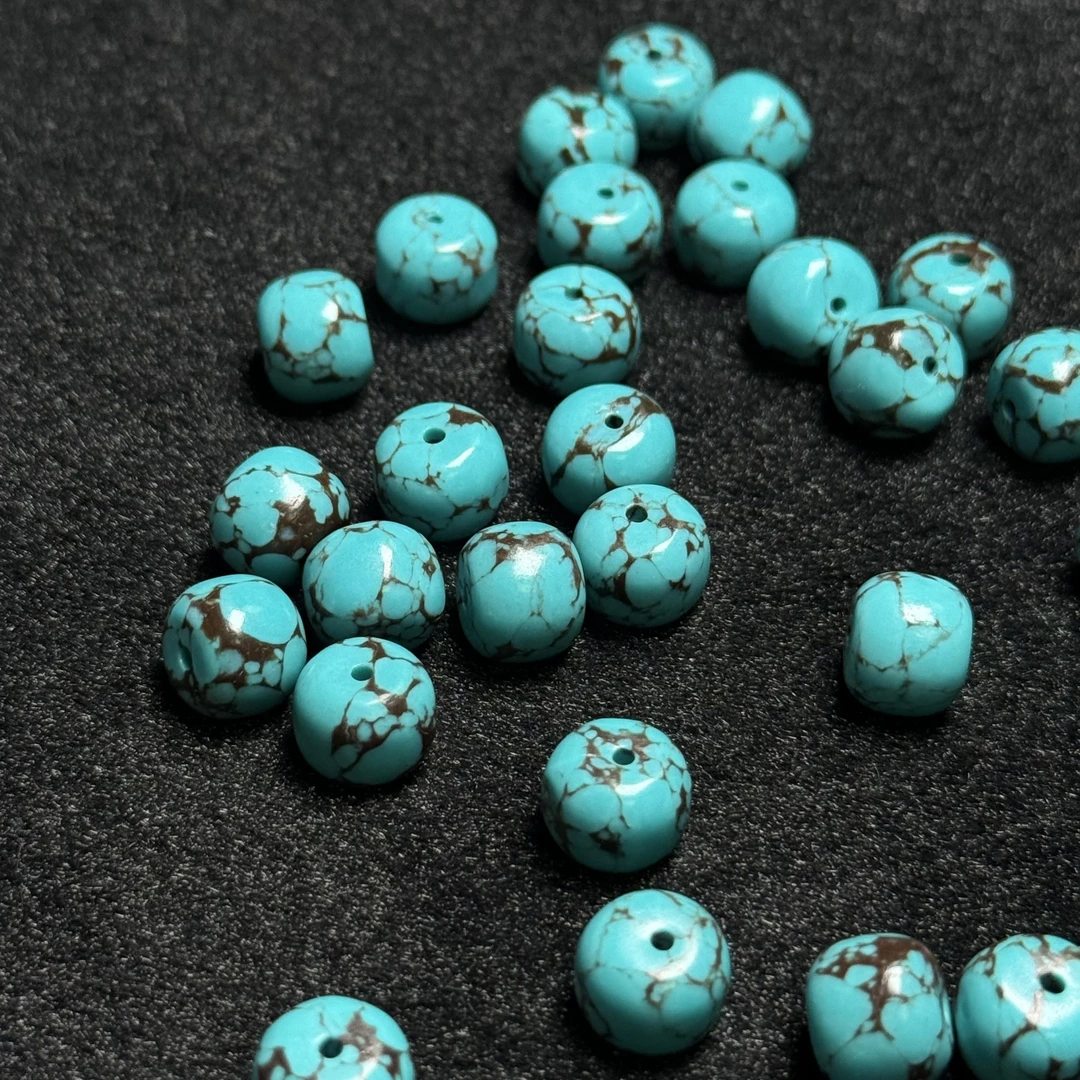 老型10x8mm老型珠文玩配饰手工空竹散珠【手串拍文玩配饰