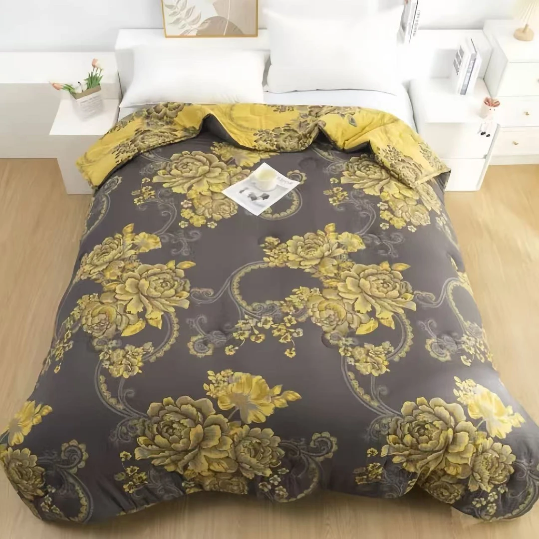 JFAN（国色天香双人系列） 高端纯棉柔软保暖可机洗大豆被