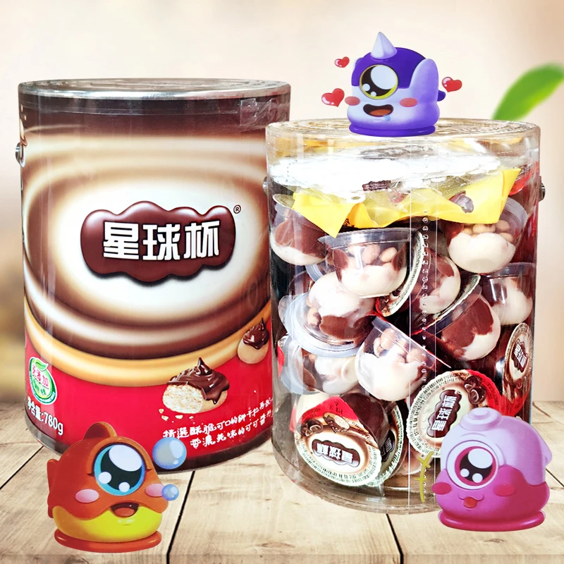【直播间专享】星球杯780g桶装童年回忆升级金标纯可可脂经典醇香