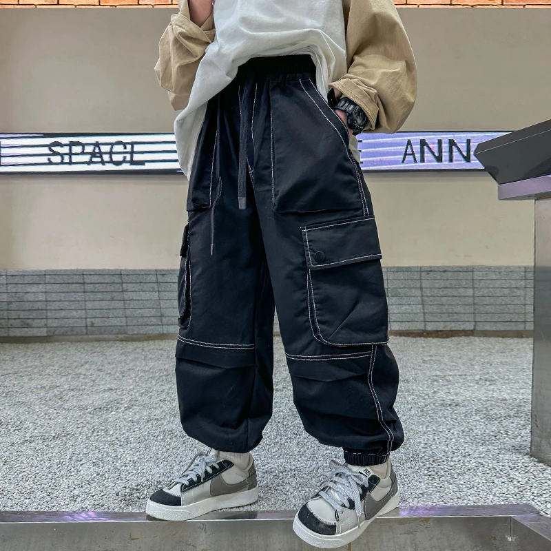 童装爆款秋装裤子2025新款儿童春秋款工装裤长裤中大童男孩秋季潮