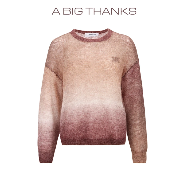 ABIGTHANKS 渐变色毛衣 ABT2022359