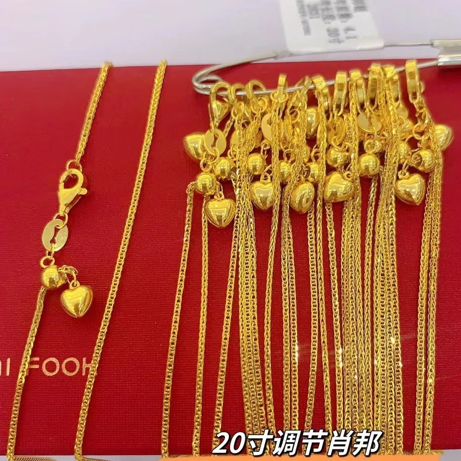 黄金足金百搭O字链、肖邦链、调节肖邦链、AB链(多样性发一样)