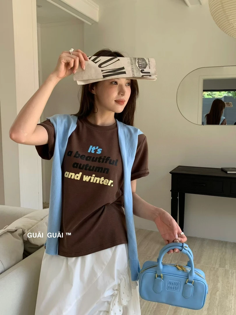 有货ZA#20362秋冬福利磨毛字母短袖，披肩颜色不可以挑，衣长：59cm