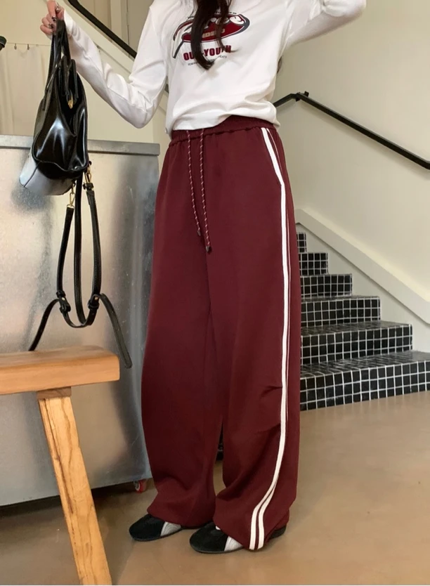 有货彩虹#66379秋季福利裤脚两用两条杠工装裤，裤长：104cm