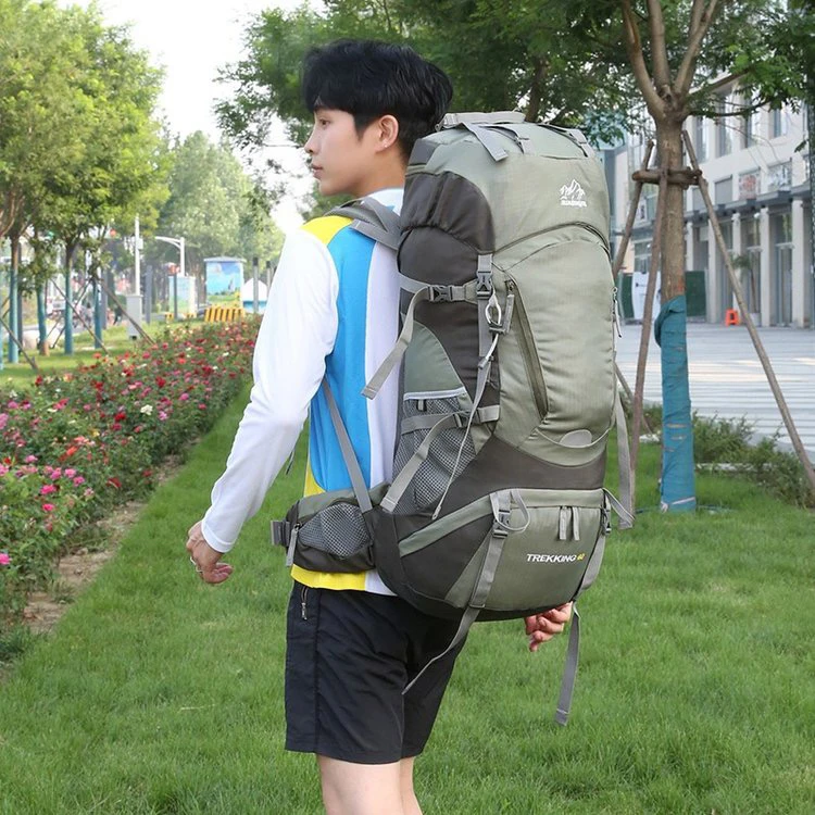 60L大容量多功能户外运动旅行登山包