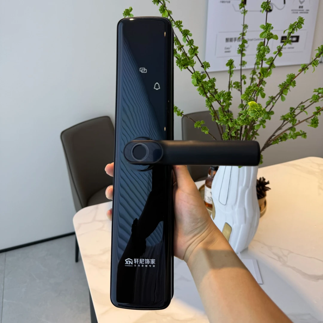 轩尼饰家指纹密码智能锁入户防盗门锁智能门锁电子门锁门禁锁