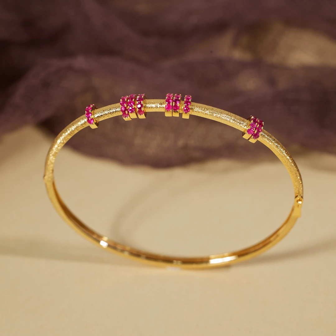 【鸭鸭补贴】红宝石手镯*18K金镶嵌U8707