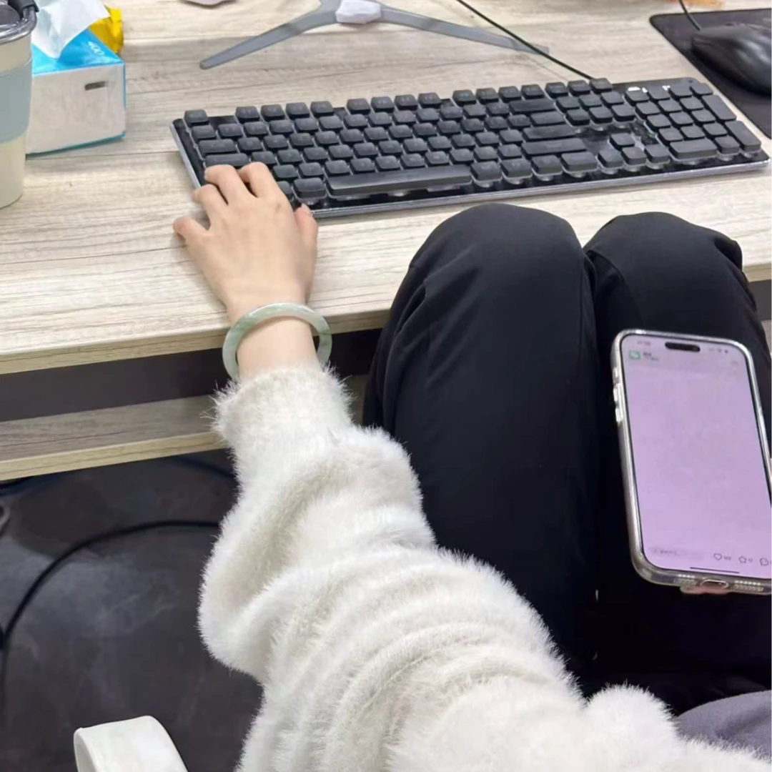 【胜华严选】天山翠清冷晕染手濁马海毛衣（直播间款）
