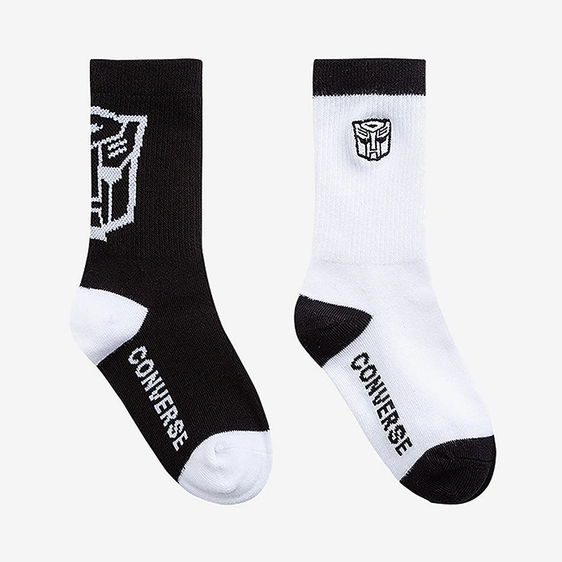 Converse匡威儿童童袜高帮休闲百搭长袜2双装CHN-2R-0376