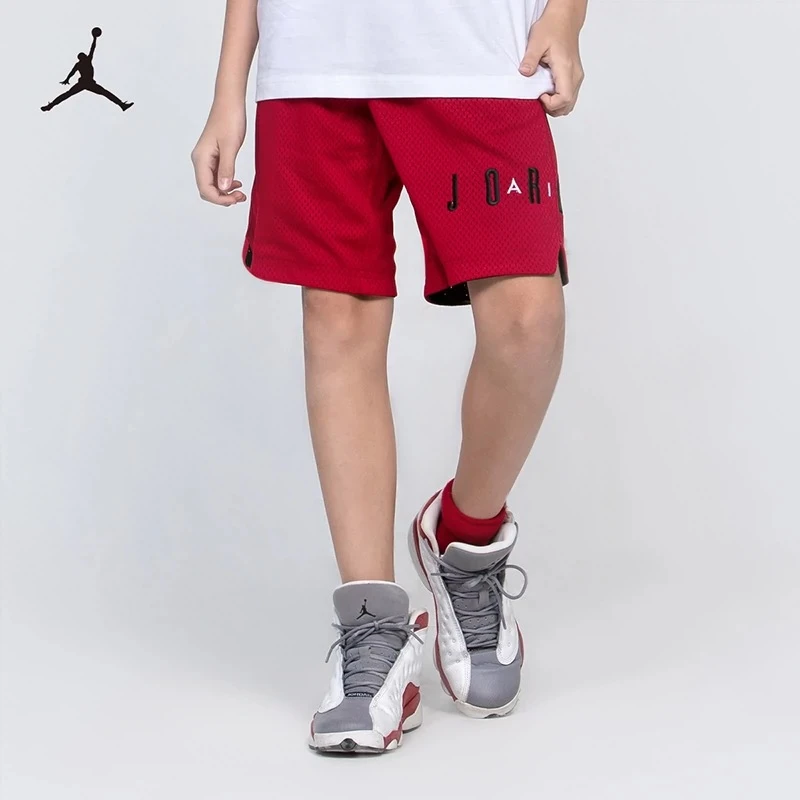 AirJordan儿童男童装宽松夏季网眼薄款透气百搭短裤JDB-FS-A298