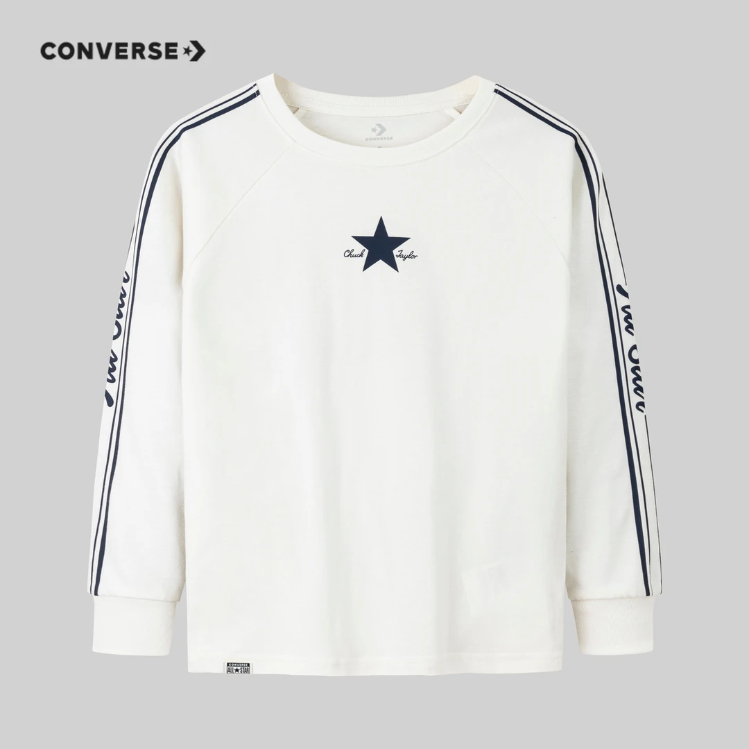 Converse 匡威童装男女童商场同款长袖T恤CNVN-AG-F589