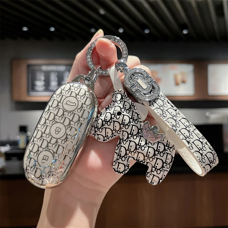 2023款理想L7钥匙套2022款L9汽车理想one专用配件L8全包壳扣男女