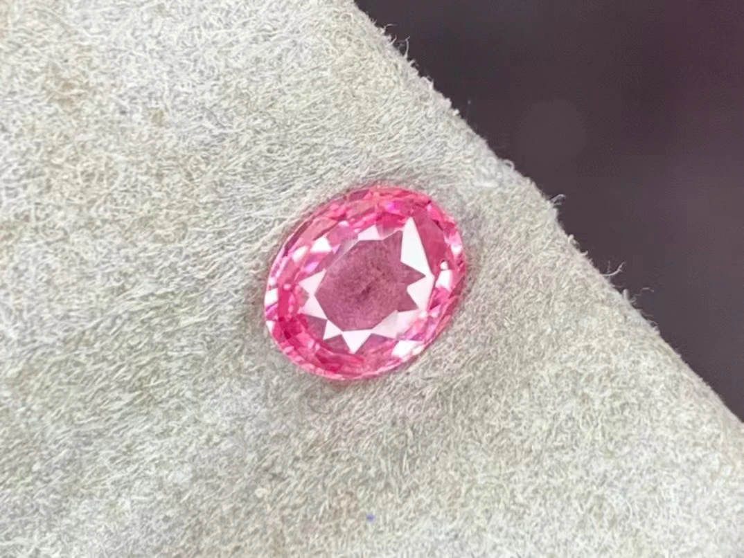 『GRS彩宝』天然无烧帕帕拉恰蓝宝石1.0克拉