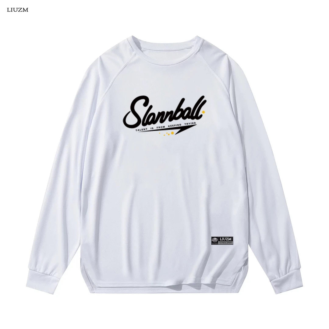 美式秋冬男女篮球速干衣训练健身长袖运动T恤投篮服排汗热身透气